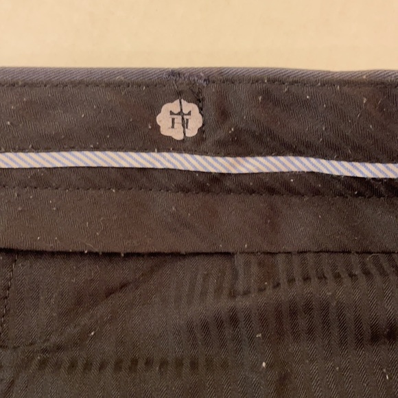 Haggar Dark Gray Twill Pleat Front Dress Pants 40 x 31 - Picture 10 of 14